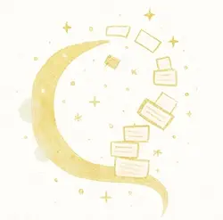 Illustrations livres et étoiles