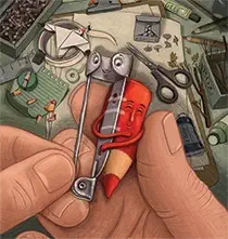 Illustration d'un petit fantôme qui joue avec des enfants - Ya'soub Editions